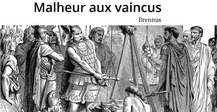brennus citation gaulois
