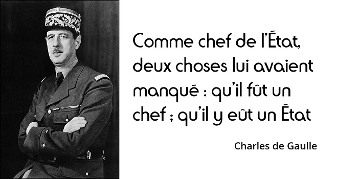 de gaulle citation de gaulle citation