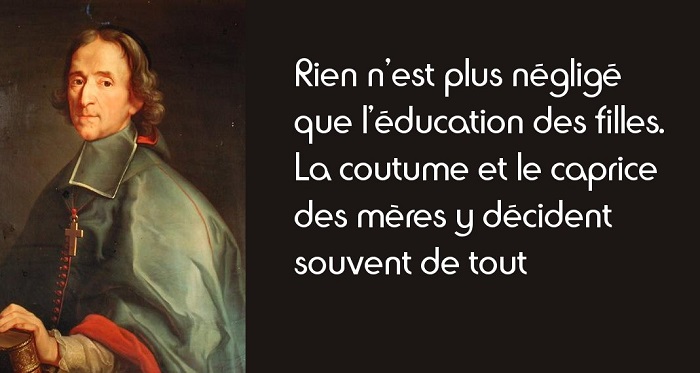 éducation citation fénelon Fénelon filles
