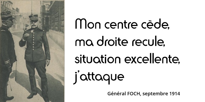 Foch Grande guerre général Foch citation