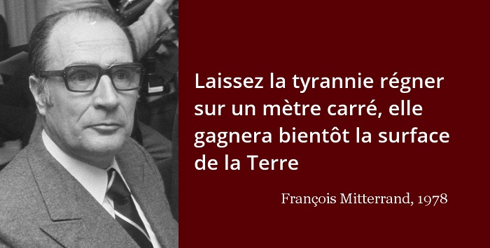 François Mitterrand citation François Mitterrand citation