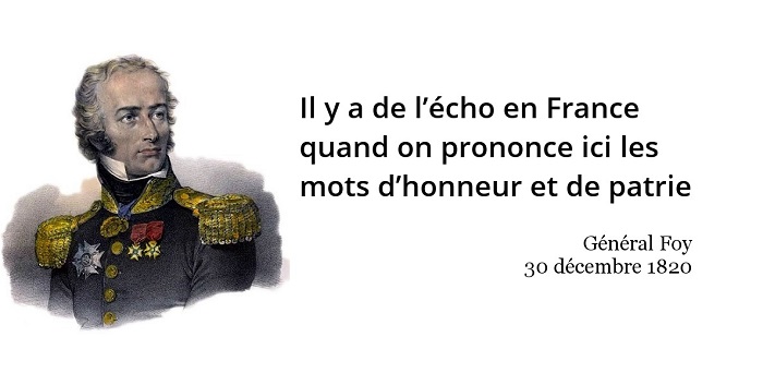 Général Foy citation Général Foy citation