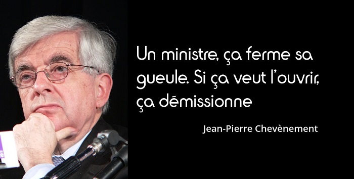 Jean-Pierre Chevènement citation Jean-Pierre Chevènement citation