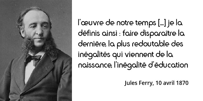 Jules Ferry citation Jules ferry education
