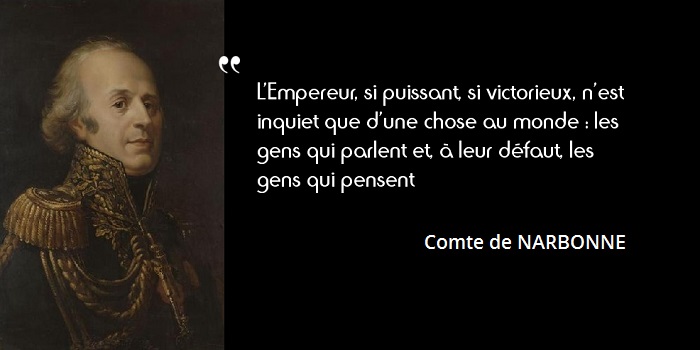 Comte de Narbonne Napoléon Comte de Narbonne Napoléon