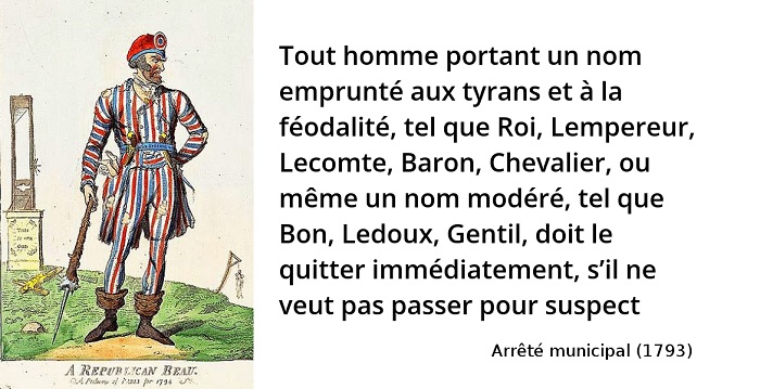 Arrêté municipal révolution Arrêté municipal révolution