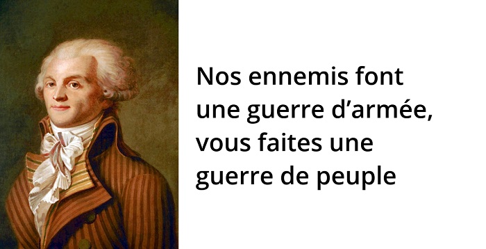 Robespierre citation armée Robespierre citation armée