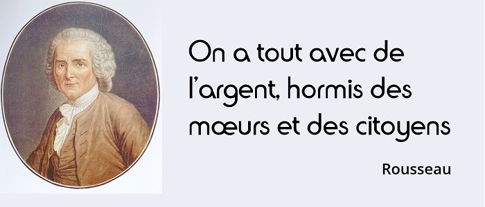 rousseau citation argent