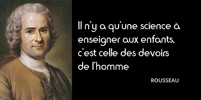 Jean-Jacques Rousseau citation Jean-Jacques Rousseau education citation