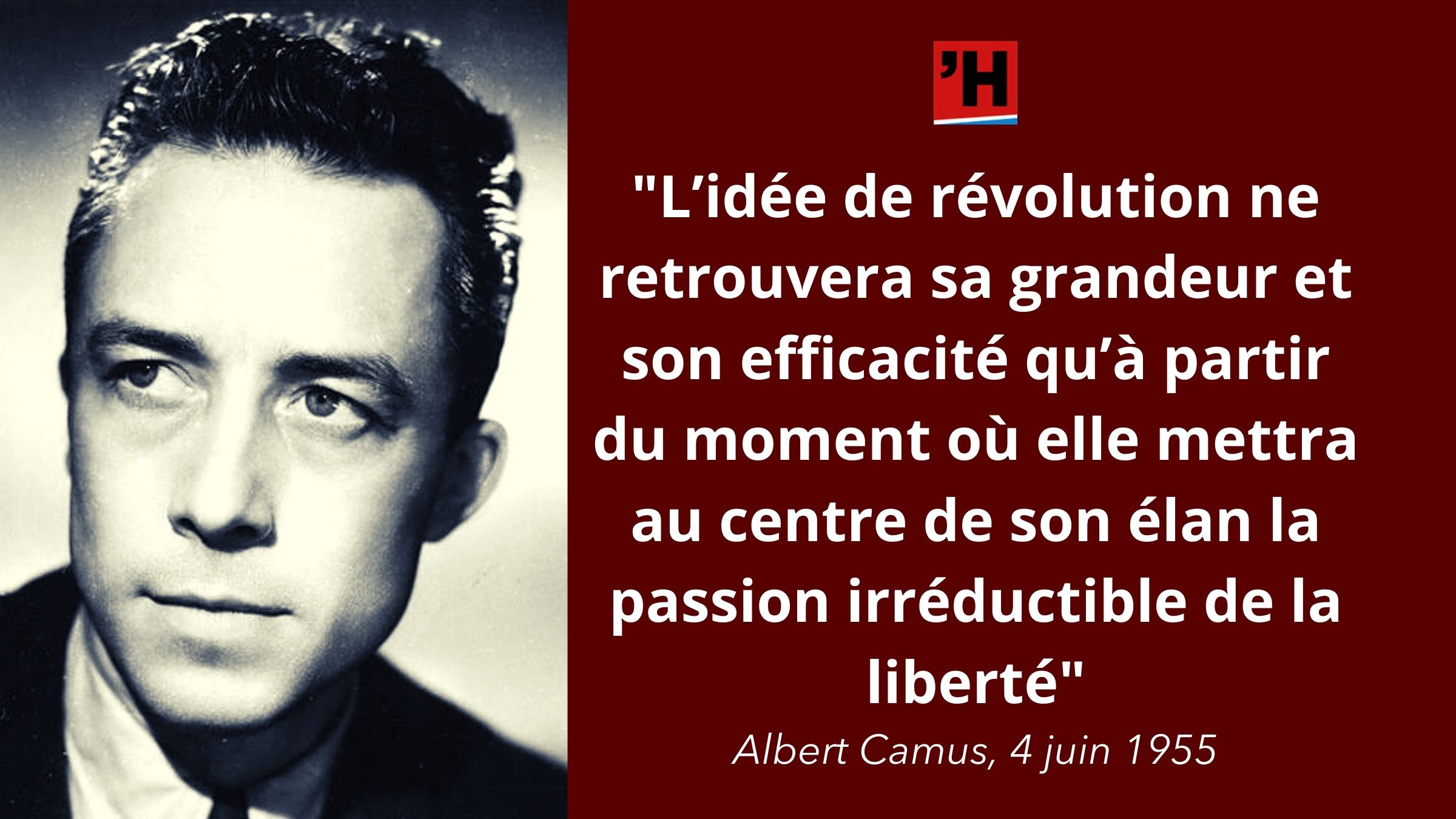 Camus En Citations L Histoire En Citations