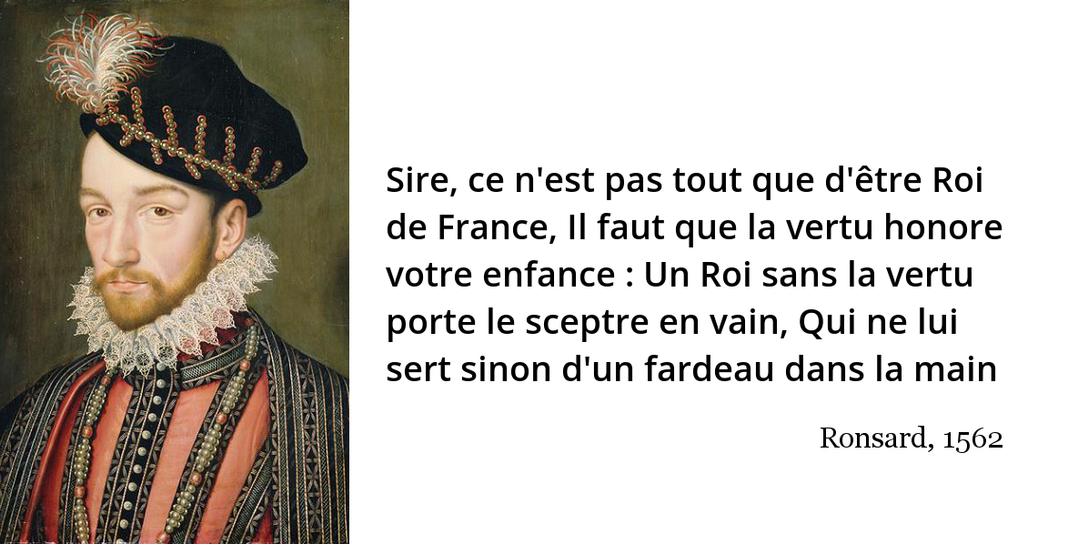 Sire Ce N Est Pas Tout Que D Etre Roi De L Histoire En Citations