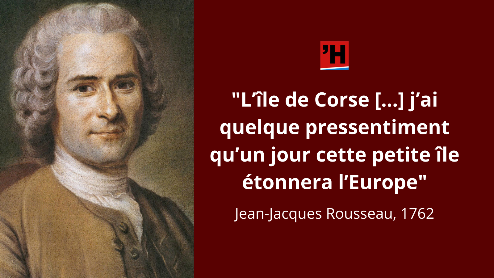 Rousseau Vous Vous Fiez A L Ordre Actuel De La Societe Sans Songer Que Cet Ordre Est Sujet A Des Revolutions Inevitables L Histoire En Citations