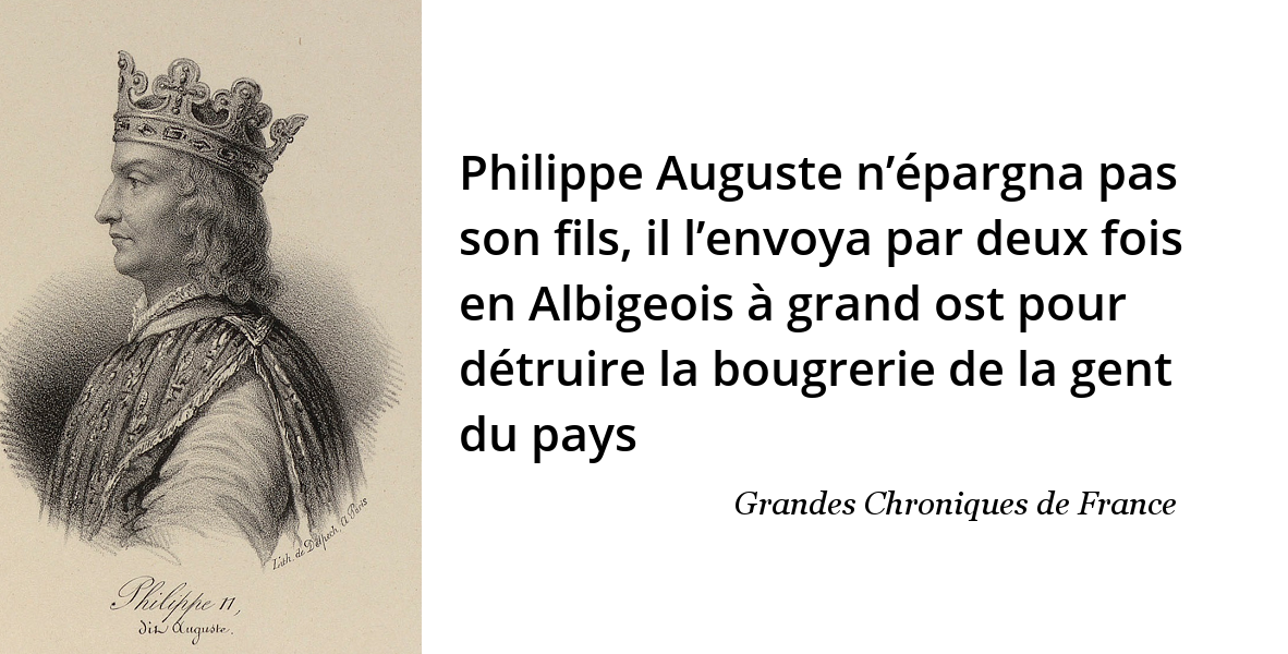 Philippe Auguste N Epargna Pas Son Fils L Histoire En Citations