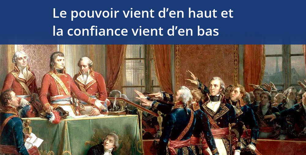 Sieyes Le Pouvoir Vient D En Haut Et La Confiance Vient D En Bas L Histoire En Citations