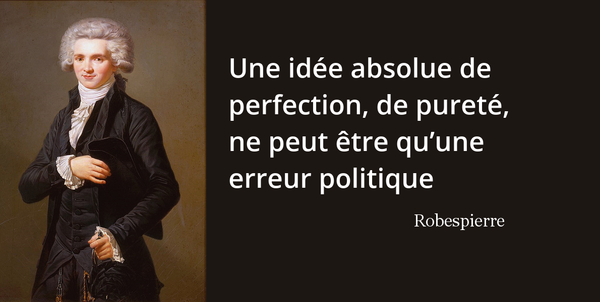 Decouvrez Un Extrait De La Chronique 5 Revolution Portrait De Robespierre L Histoire En Citations
